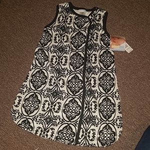 Barogue patterned baby swaddler, 0-6m